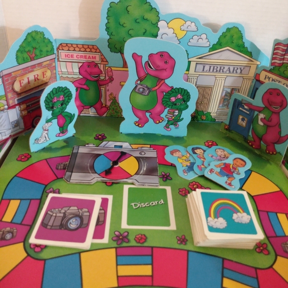 Vintage Barney Picture Game (1993). - Picture 7 of 8